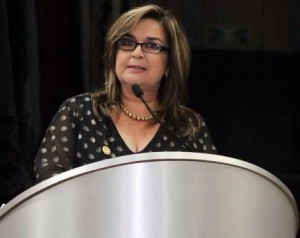 karina garcia gutierrez exhorta por carretera Y Griega Caborca