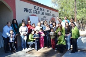 apoya karina garcia al CAME de Altar